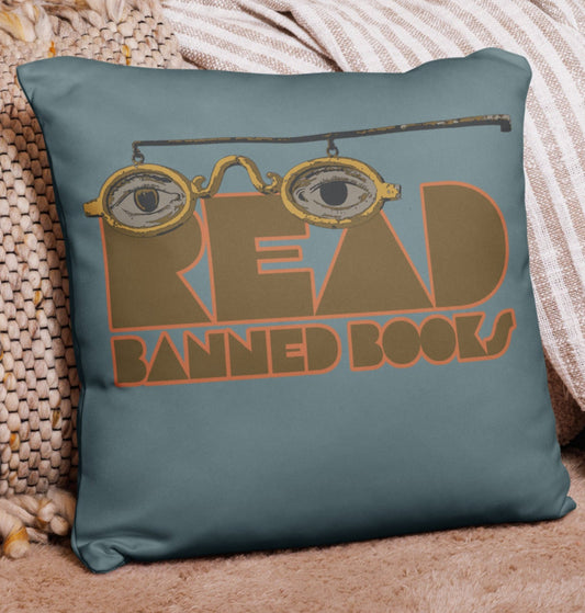 Read Banned Books Pillow Case