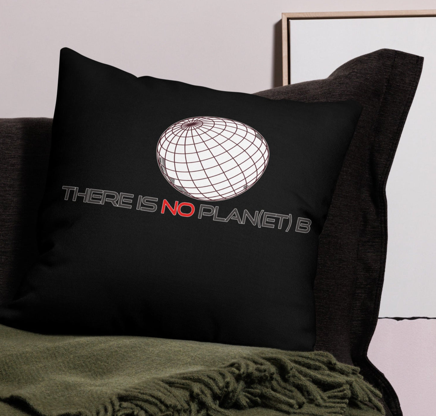 There is no Plan(et) B Premium Pillow