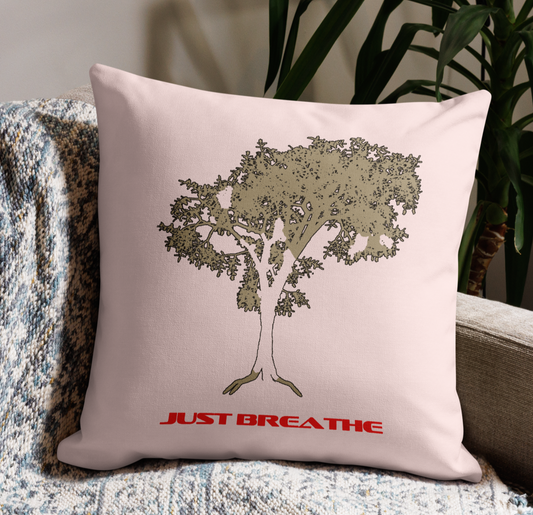 Just Breathe Premium Pillow Case